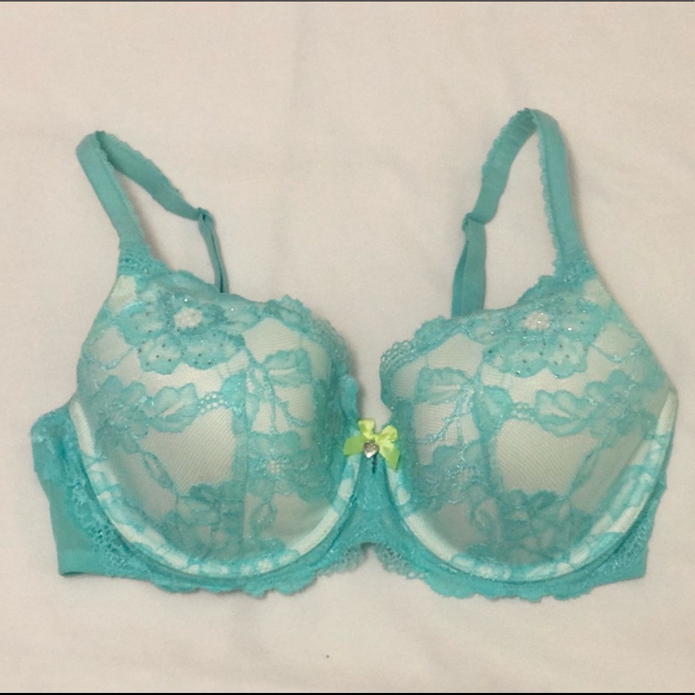 Victoria’s Secret Aqua Bra Size 34 DD